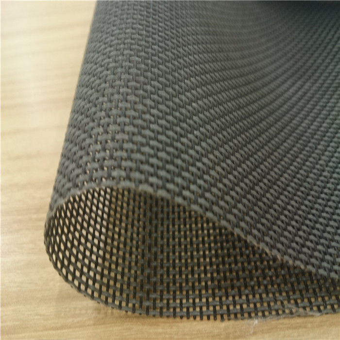Colore resistente nero di larghezza dell'acqua 1m-3.2m del tessuto di Textiline della maglia del PVC multi fornitore