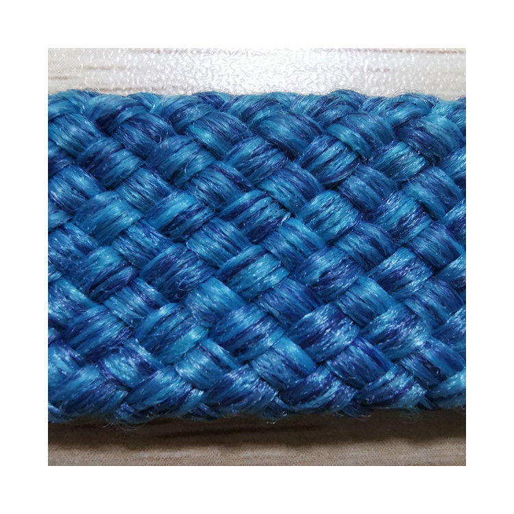 Colore misto blu vuoto 20mm della corda piana per uso all'aperto del sofà fornitore