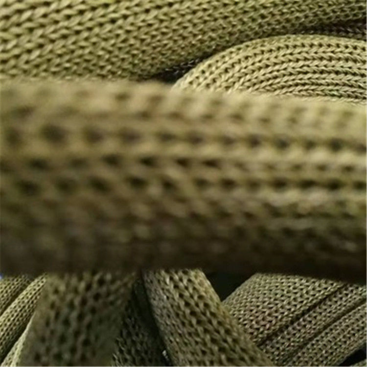 Superficie regolare della mobilia di Textiline della corda di colore all'aperto di gomma di Brown fornitore