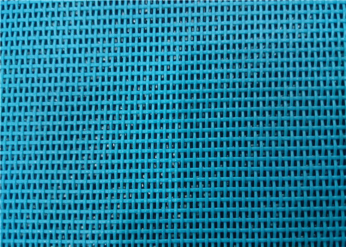 Larghezza blu tessuto di maglia del PVC della pianura dei 2 tester per la dissolvenza della sedia di salotto della spiaggia resistente fornitore